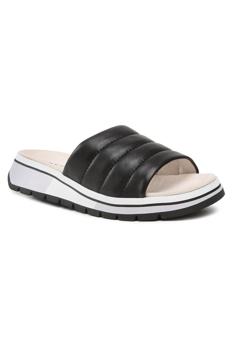 Caprice Papuci flip-flop dama 301925316 Piele naturala Negru - Pled.ro