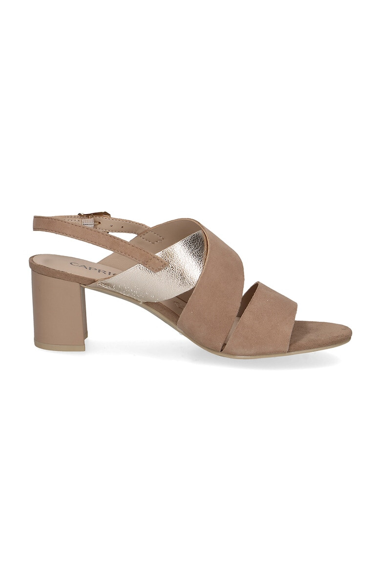 Caprice Sandale slingback de piele - Pled.ro