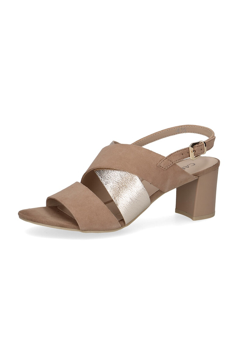 Caprice Sandale slingback de piele - Pled.ro