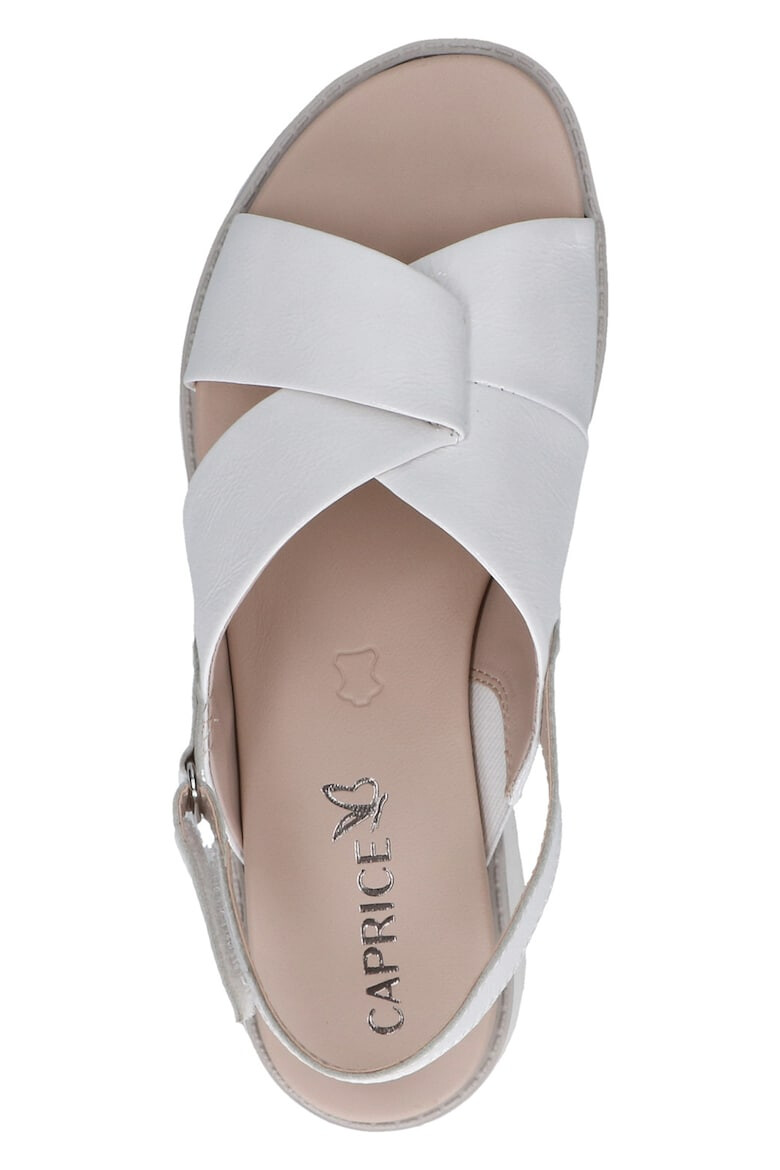 Caprice Sandale slingback de piele - Pled.ro