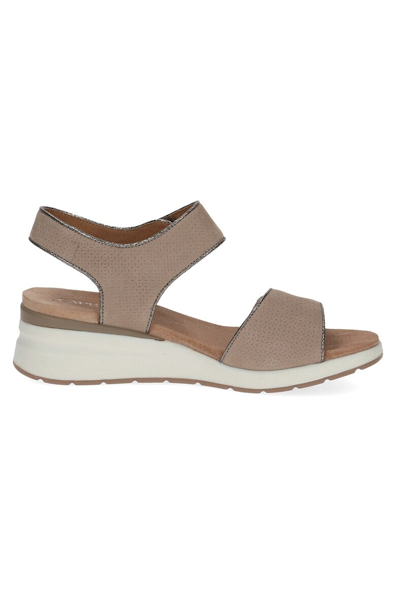 Caprice Sandale wedge cu velcro - Pled.ro