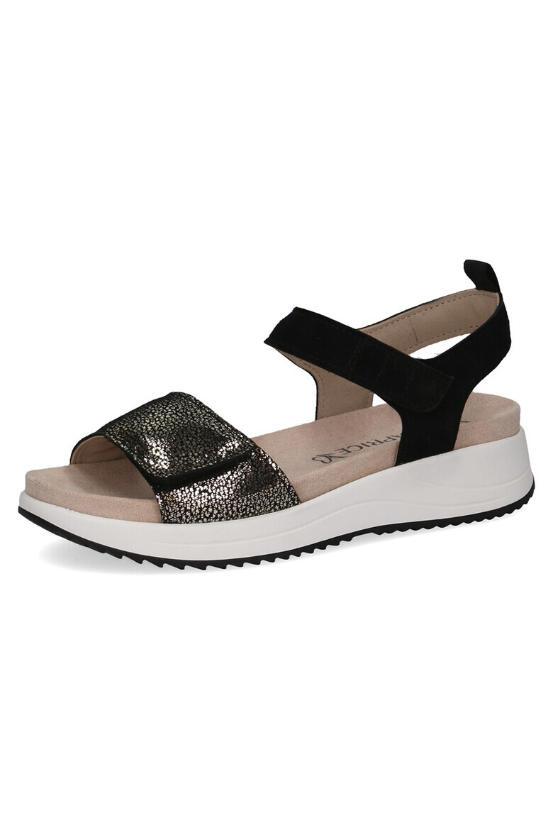 Caprice Sandale wedge cu velcro - Pled.ro