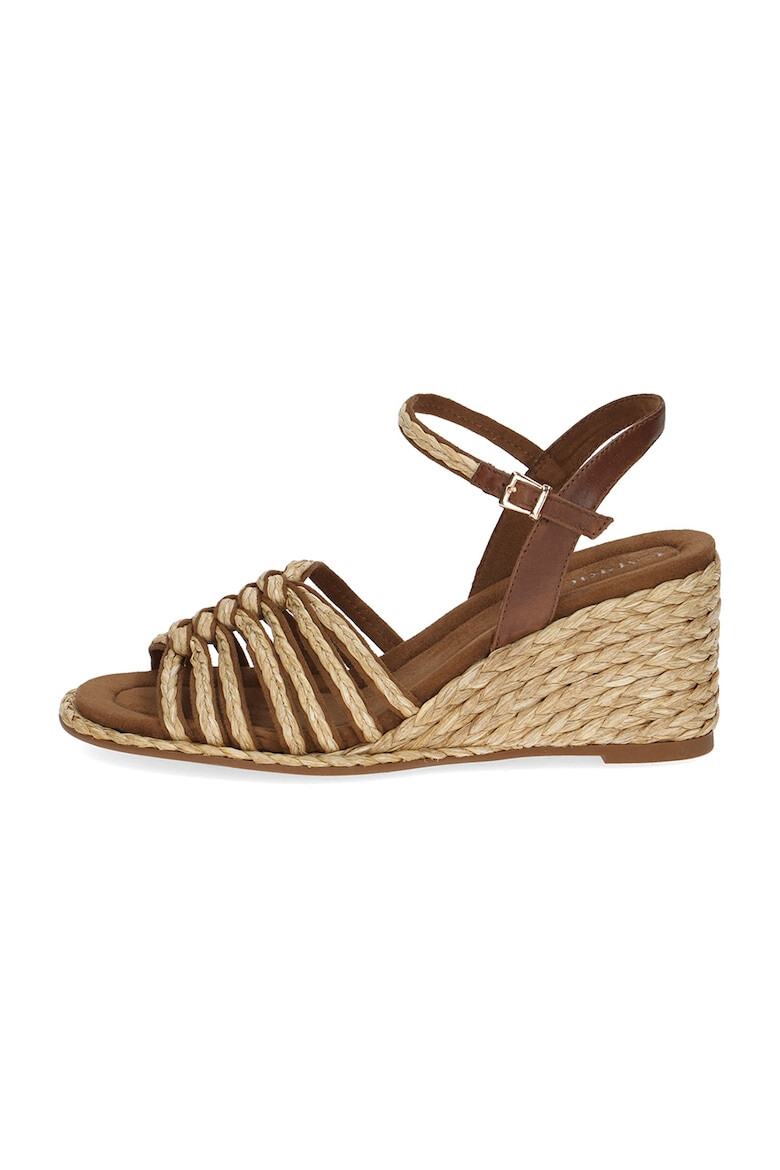 Caprice Sandale wedge de piele - Pled.ro