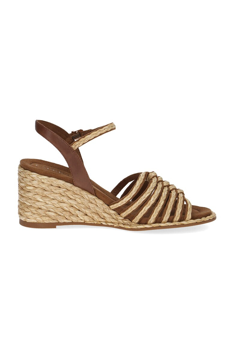 Caprice Sandale wedge de piele - Pled.ro