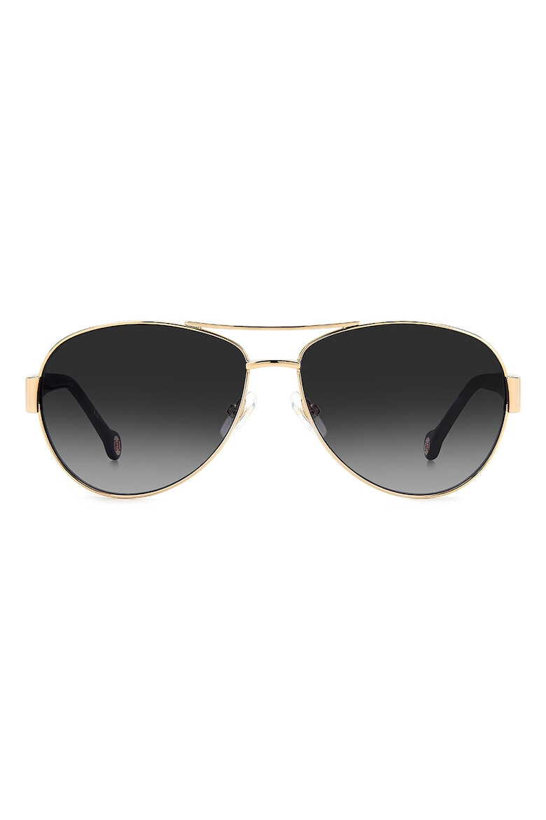 Carolina Herrera Ochelari de soare aviator cu lentile in degrade - Pled.ro