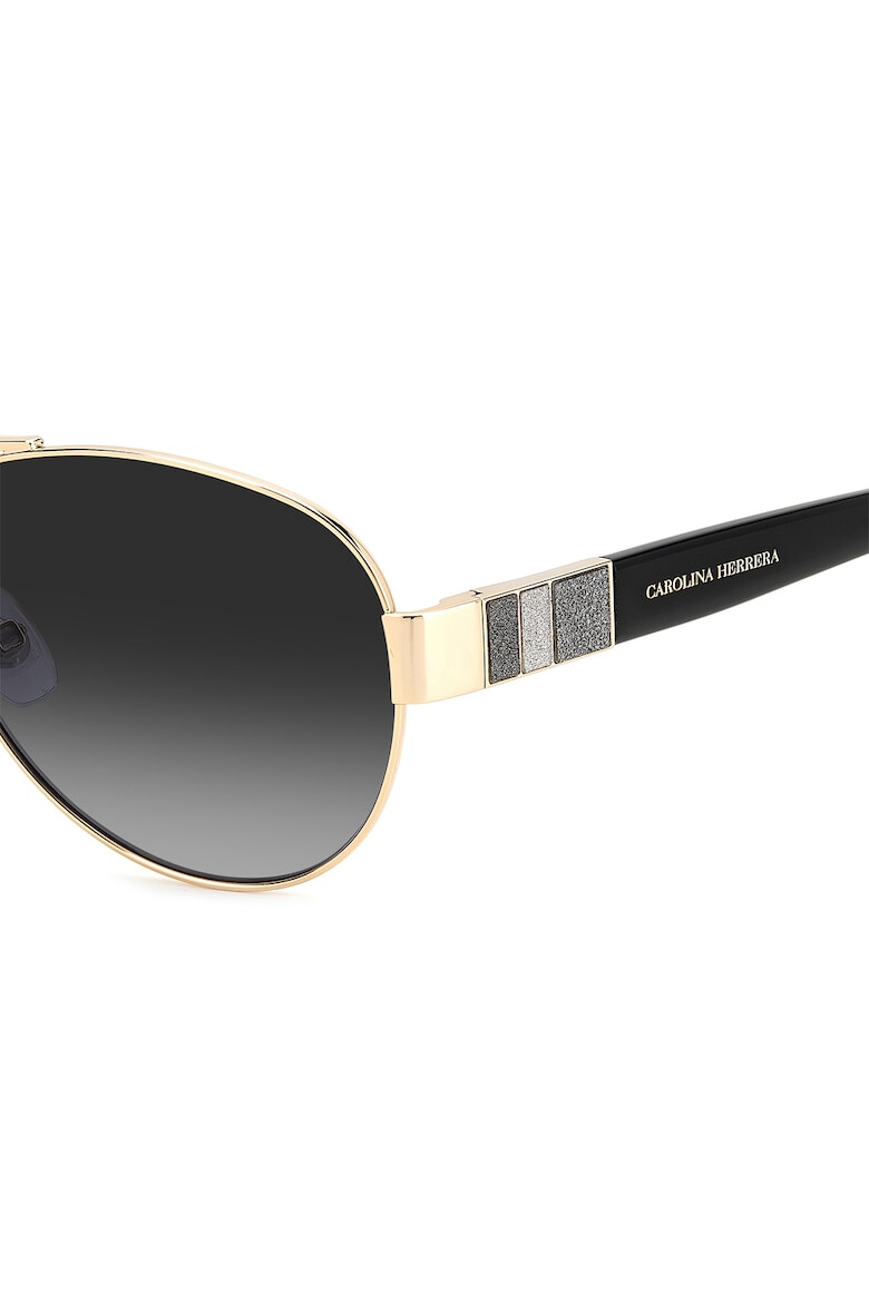 Carolina Herrera Ochelari de soare aviator cu lentile in degrade - Pled.ro