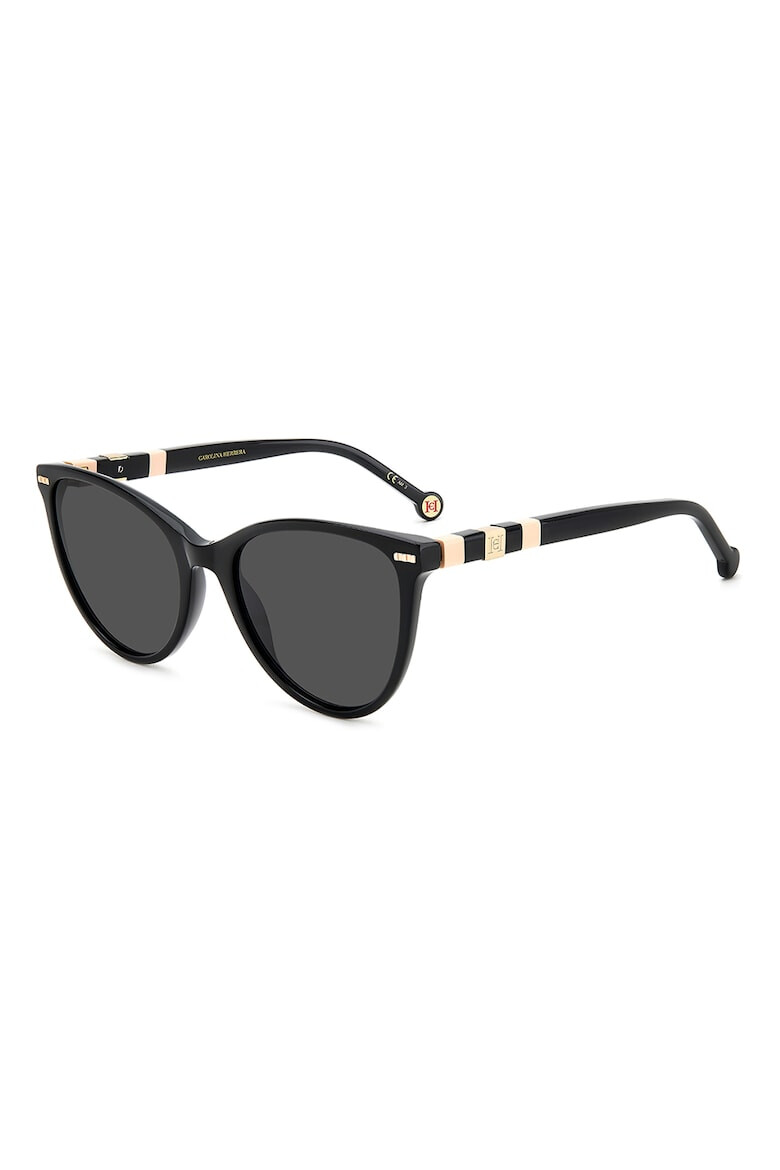 Carolina Herrera Ochelari de soare cat-eye cu accente in dungi - Pled.ro