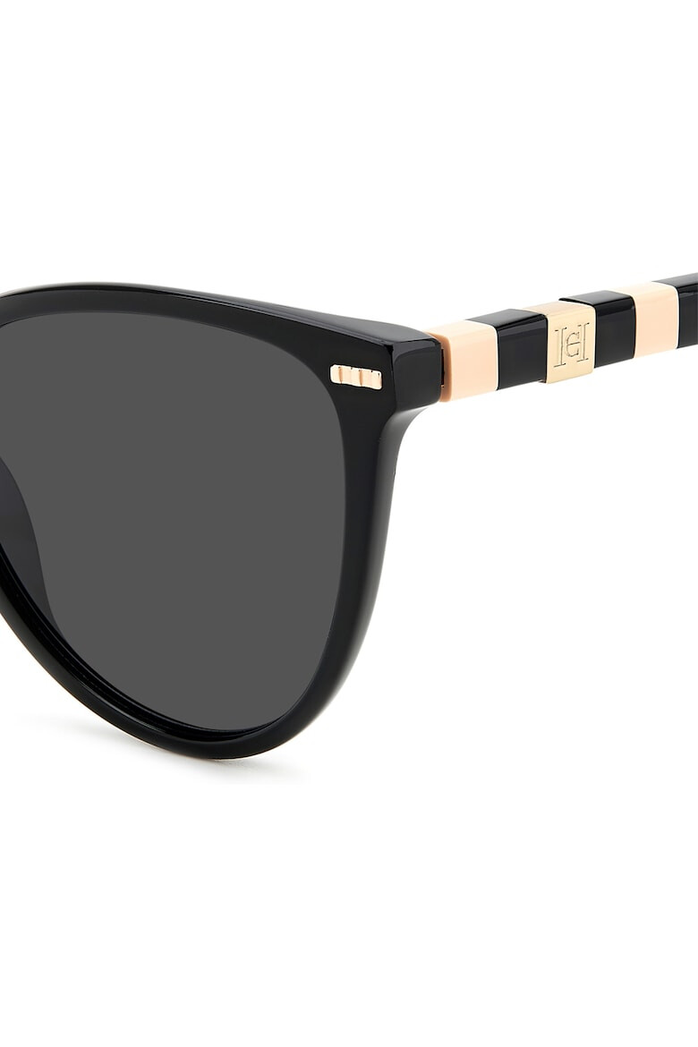 Carolina Herrera Ochelari de soare cat-eye cu accente in dungi - Pled.ro