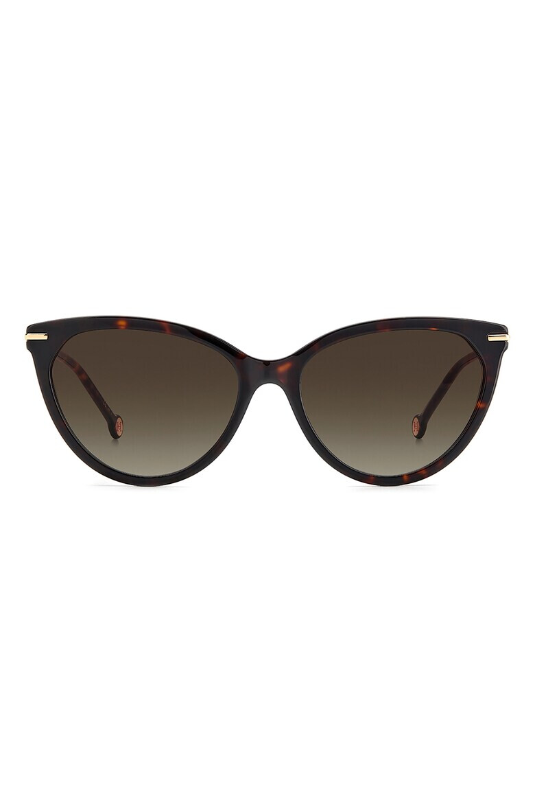 Carolina Herrera Ochelari de soare cat-eye cu brate inguste - Pled.ro