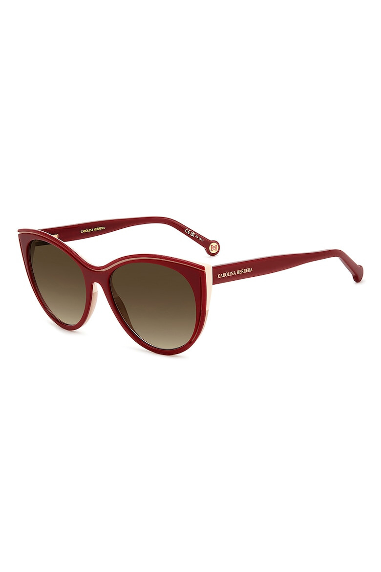 Carolina Herrera Ochelari de soare cat-eye cu logo - Pled.ro