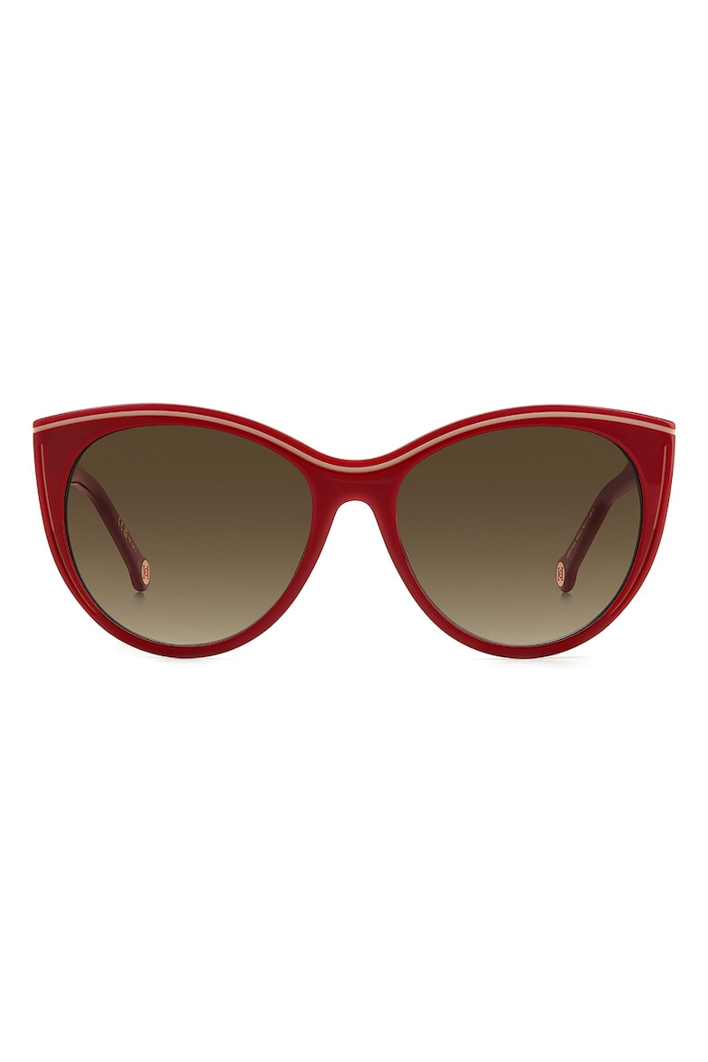 Carolina Herrera Ochelari de soare cat-eye cu logo - Pled.ro