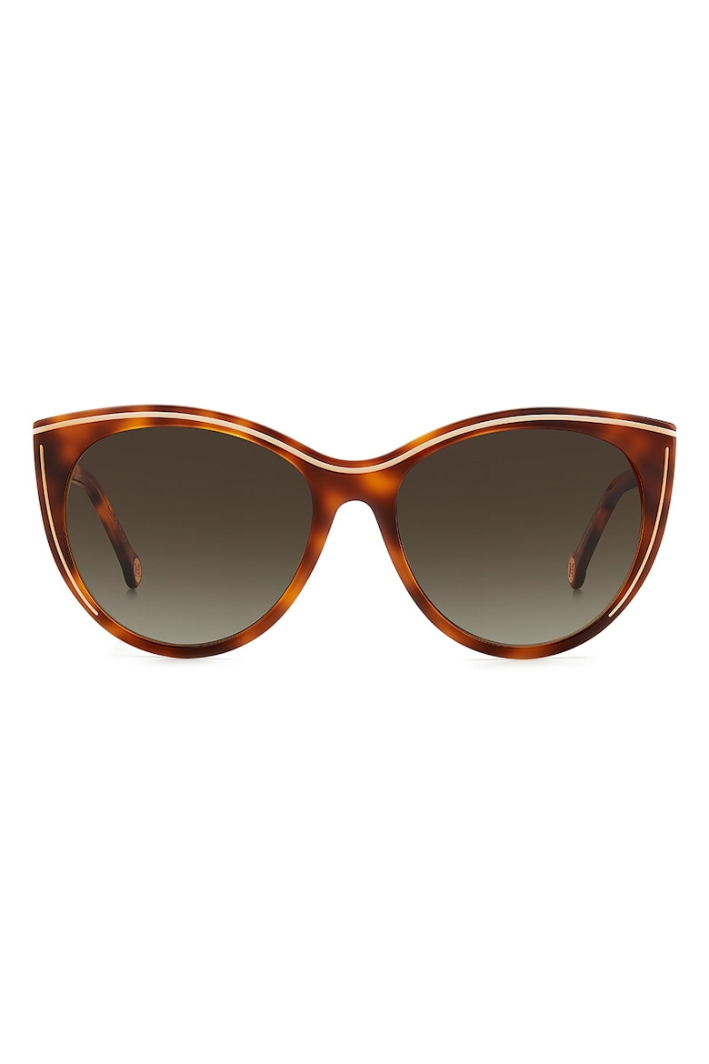 Carolina Herrera Ochelari de soare cat-eye cu logo - Pled.ro