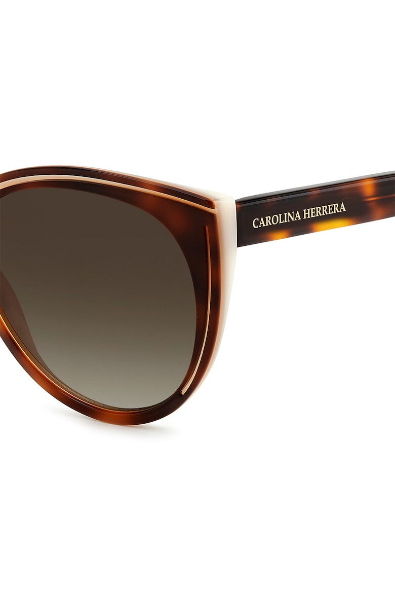 Carolina Herrera Ochelari de soare cat-eye cu logo - Pled.ro