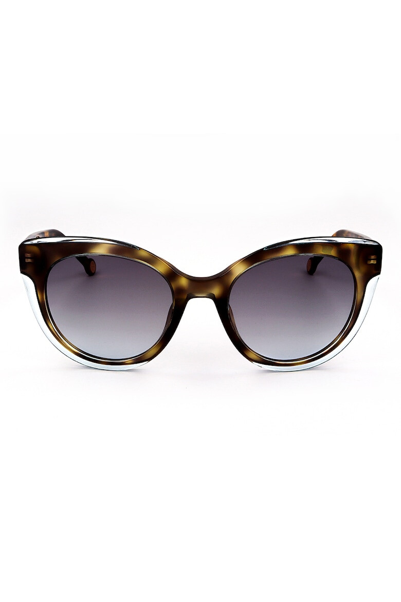 Carolina Herrera Ochelari de soare cat-eye cu rame cu model tortoise - Pled.ro