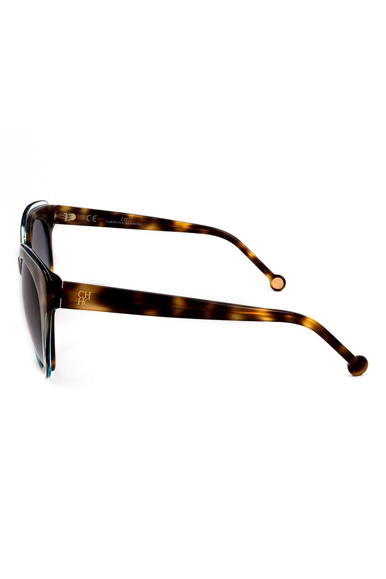 Carolina Herrera Ochelari de soare cat-eye cu rame cu model tortoise - Pled.ro