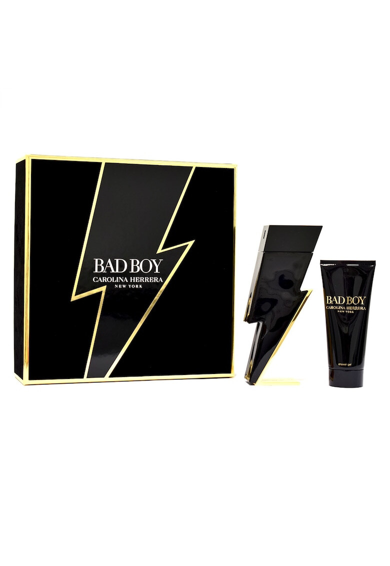 Carolina Herrera Set Bad Boy Barbati: Apa de Toaleta 100 ml + Gel de dus 100 ml - Pled.ro