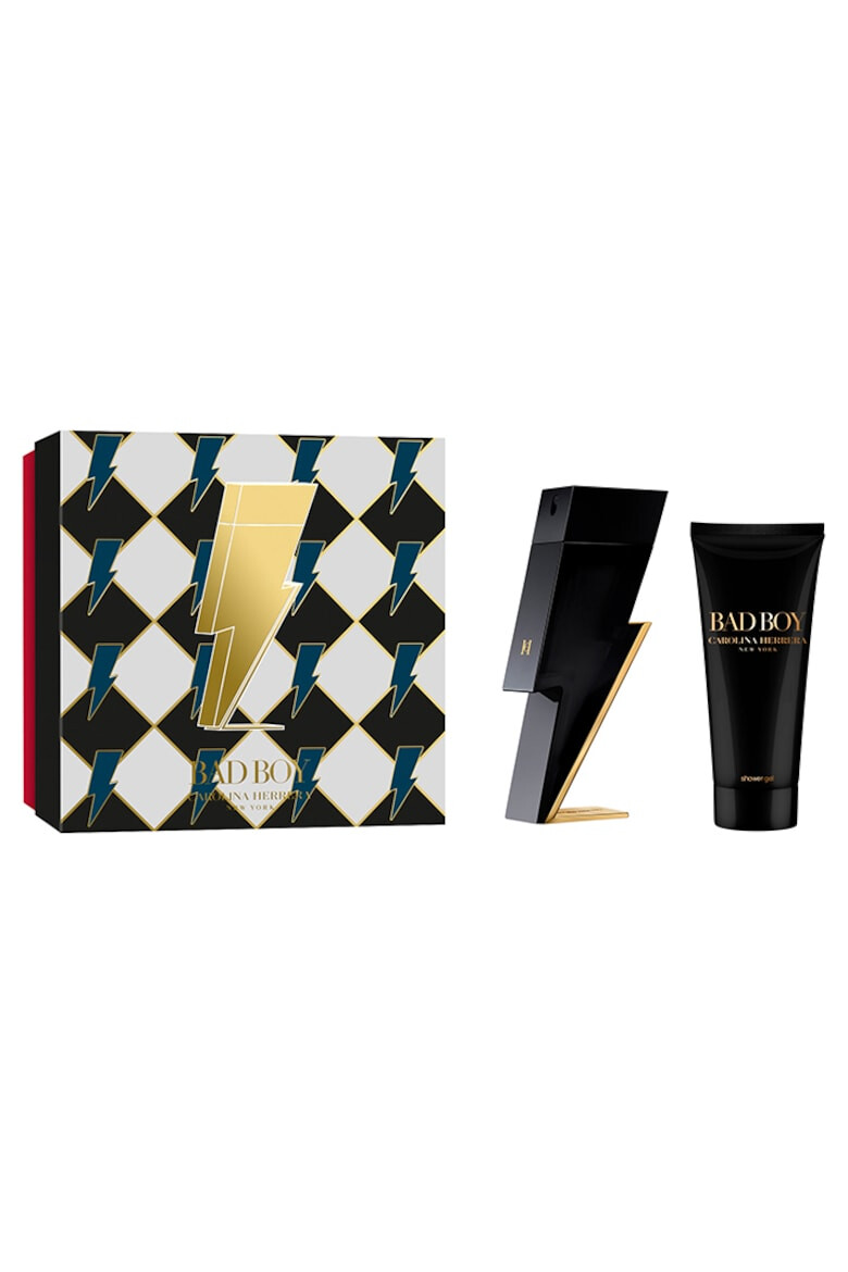 Carolina Herrera Set cadou Bad Boy: Apa de toaleta 100 ml + Gel de dus 100 ml - Pled.ro