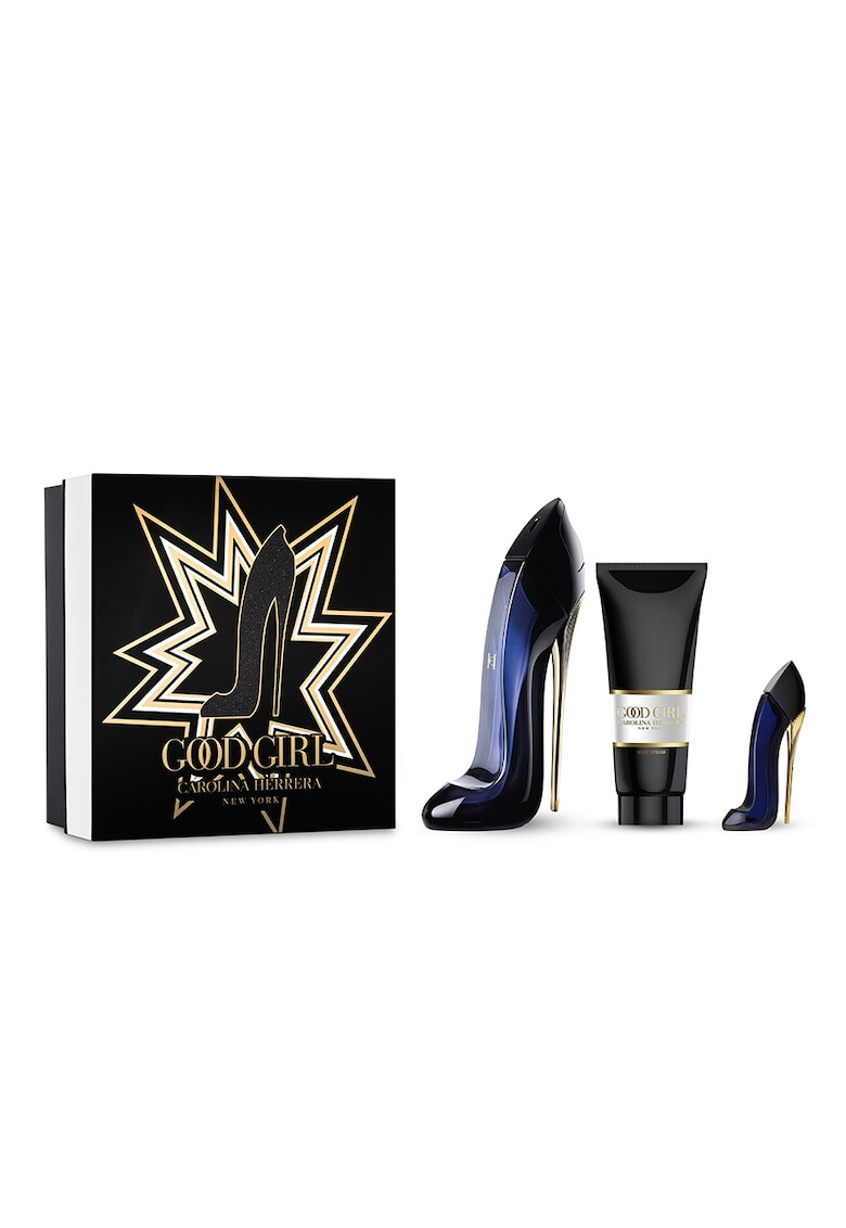 Carolina Herrera Set Good Girl Femei: Apa de Parfum 80 ml + Lotiune de corp 100ml + Apa de parfum 7ml - Pled.ro