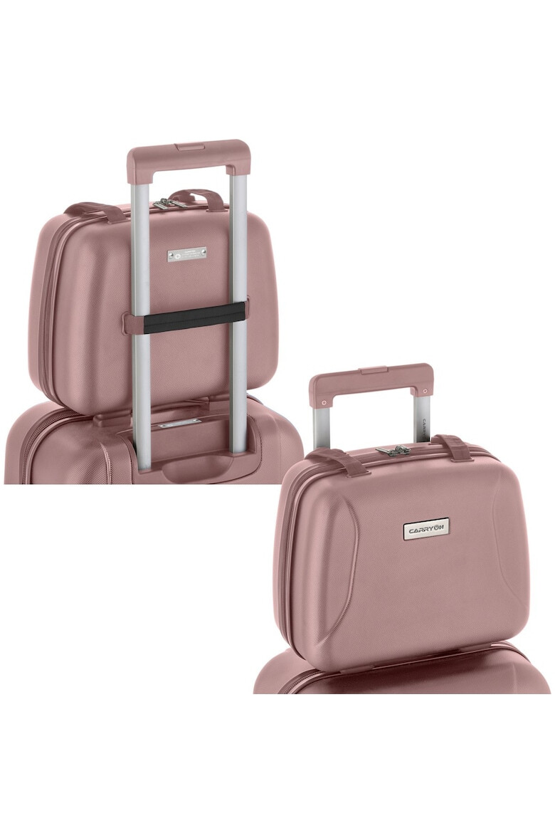 CarryOn Geanta de cosmetice Skyhopper OKOBAN Policarbonat Rose - Pled.ro