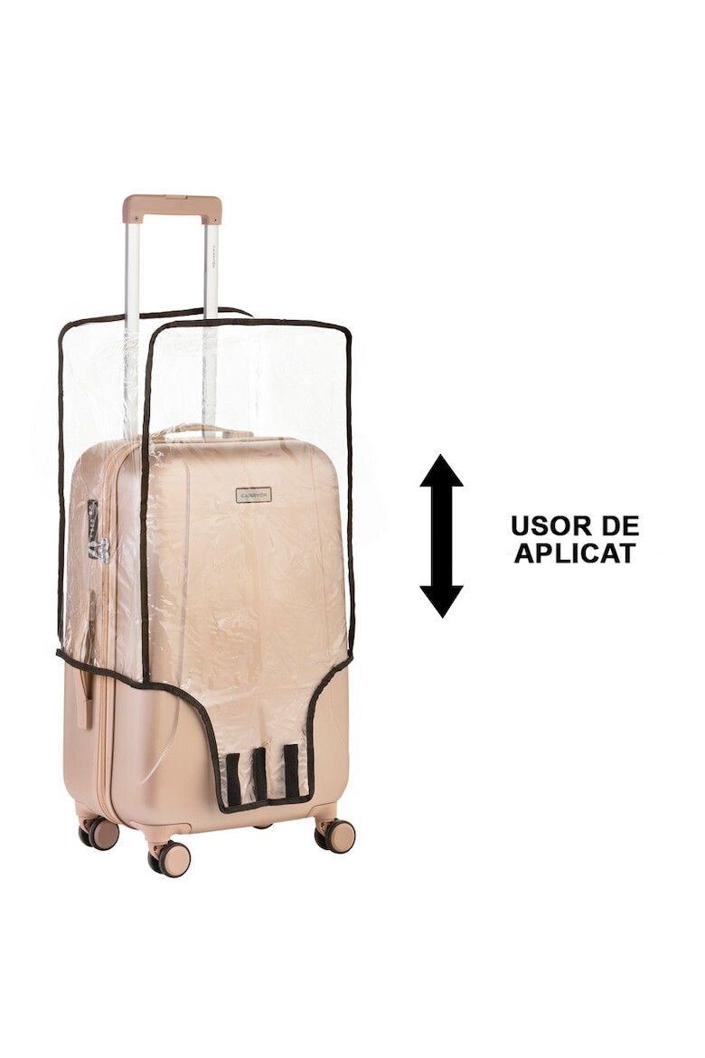 CarryOn Husa troler 505010 marime M 70 x 45 cm Transparent - Pled.ro