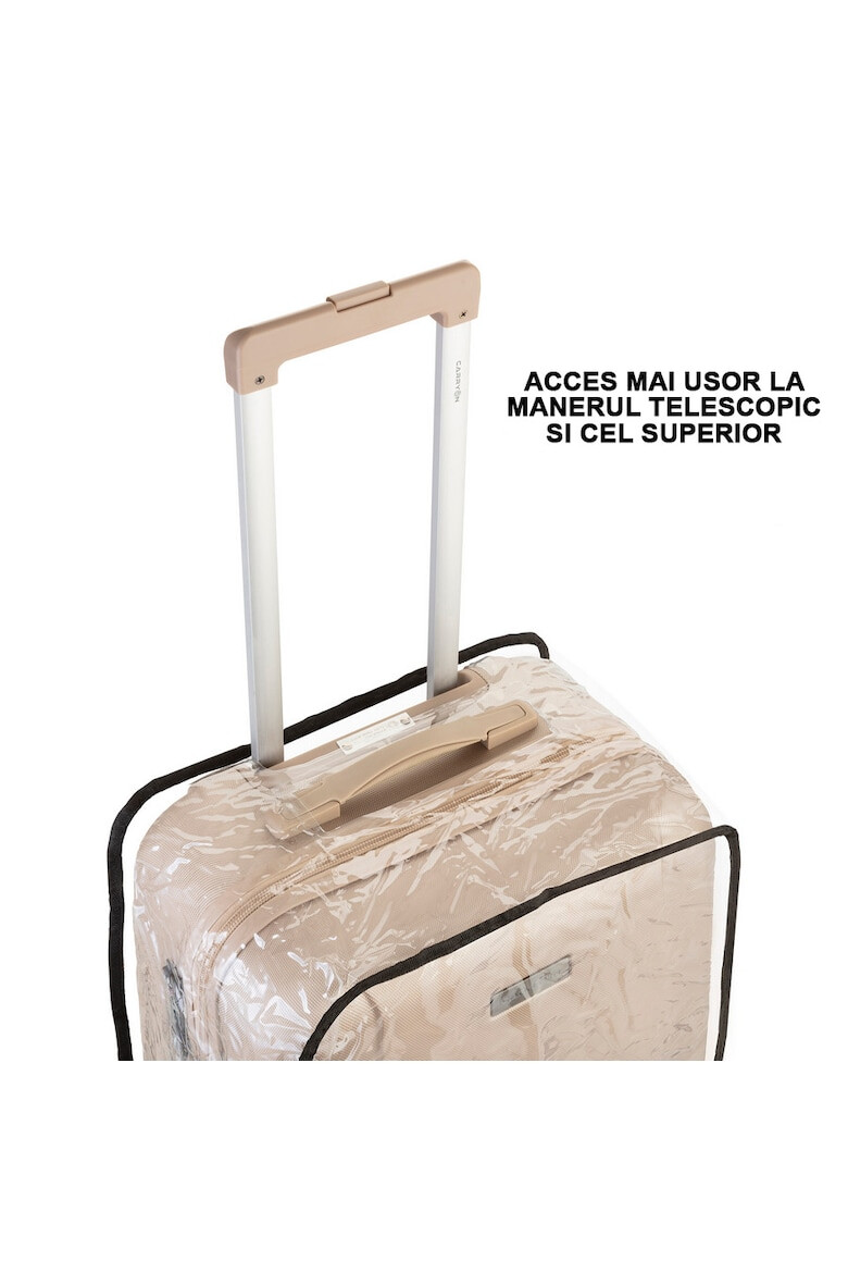 CarryOn Husa troler 505010 marime M 70 x 45 cm Transparent - Pled.ro