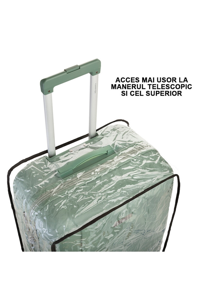 CarryOn Husa troler 505011 marime L 78 x 51 cm Transparent - Pled.ro