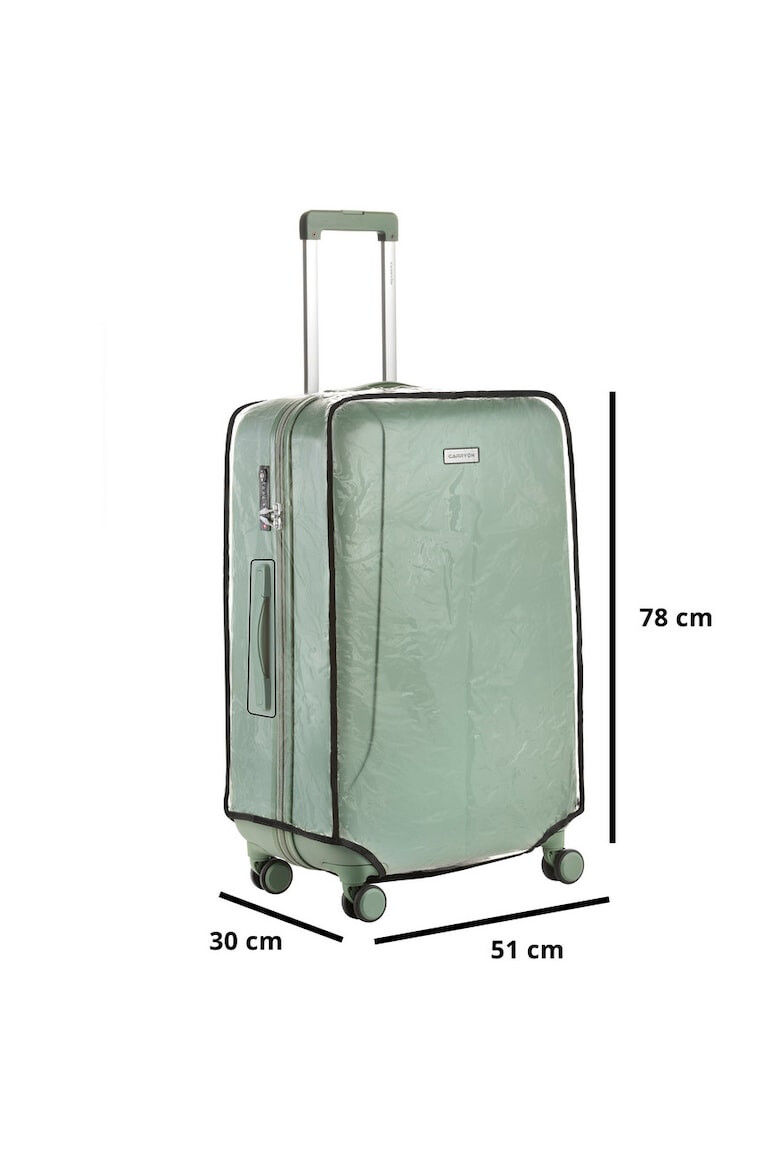 CarryOn Husa troler 505011 marime L 78 x 51 cm Transparent - Pled.ro