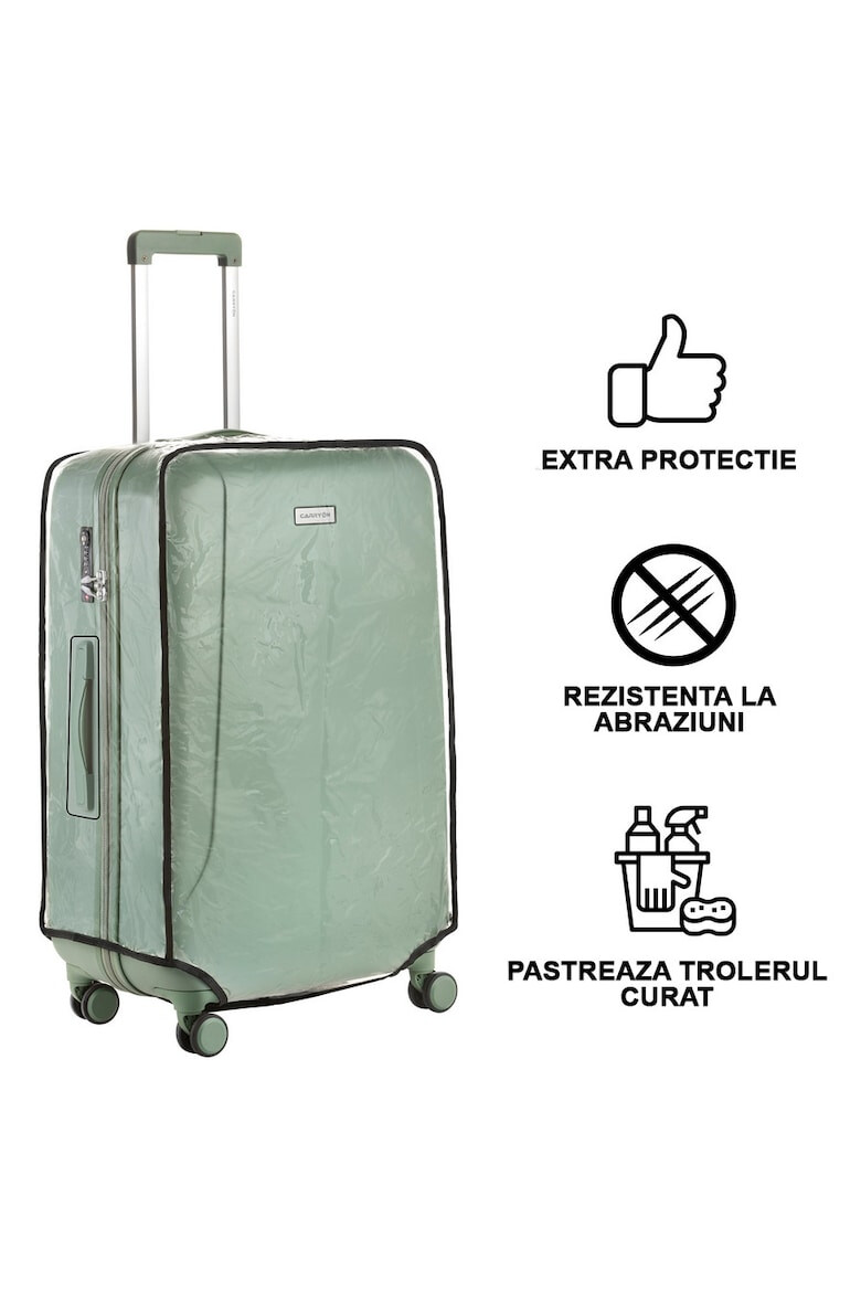 CarryOn Husa troler 505011 marime L 78 x 51 cm Transparent - Pled.ro