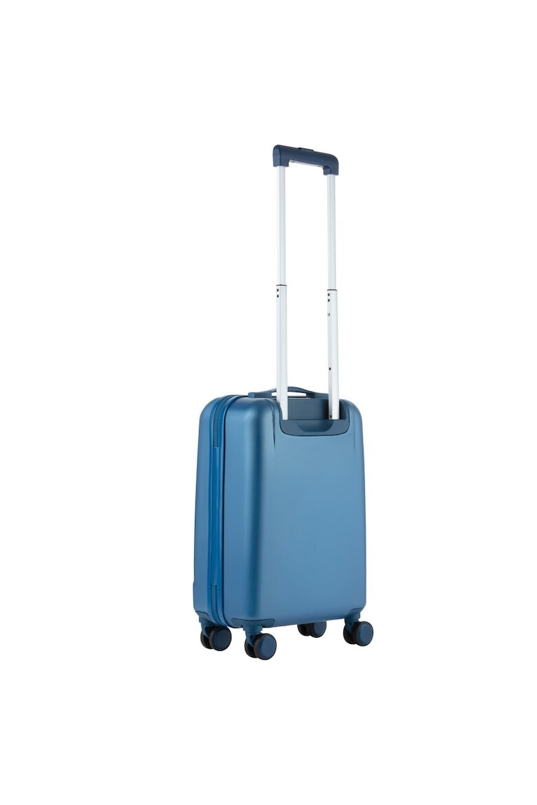 CarryOn Set Trolere Policarbonat/ABS 4 Roti Duble OKOBAN cifru TSA SKYHOPPER 3 Piese Albastru - Pled.ro