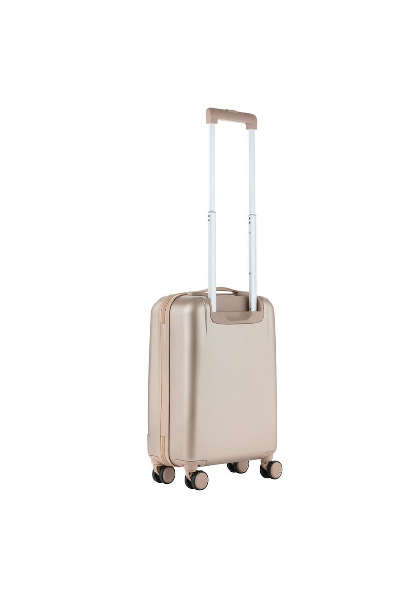 CarryOn Set Trolere Policarbonat/ABS 4 Roti Duble OKOBAN cifru TSA SKYHOPPER 3 Piese Auriu - Pled.ro