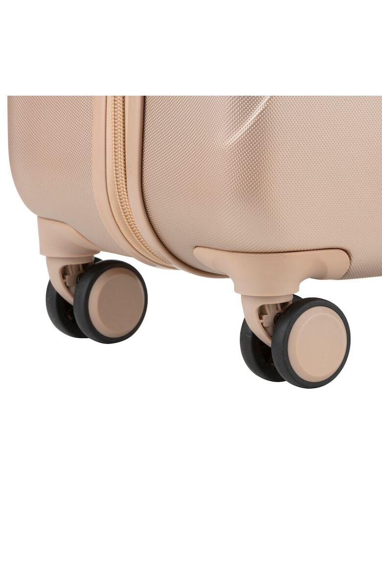 CarryOn Set Trolere Policarbonat/ABS 4 Roti Duble OKOBAN cifru TSA SKYHOPPER 3 Piese Auriu - Pled.ro