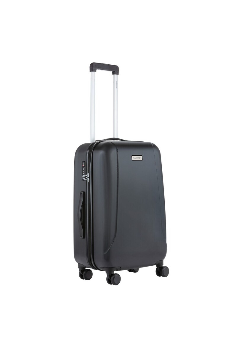 CarryOn Set Trolere Policarbonat/ABS 4 Roti Duble OKOBAN cifru TSA SKYHOPPER 3 Piese Negru - Pled.ro