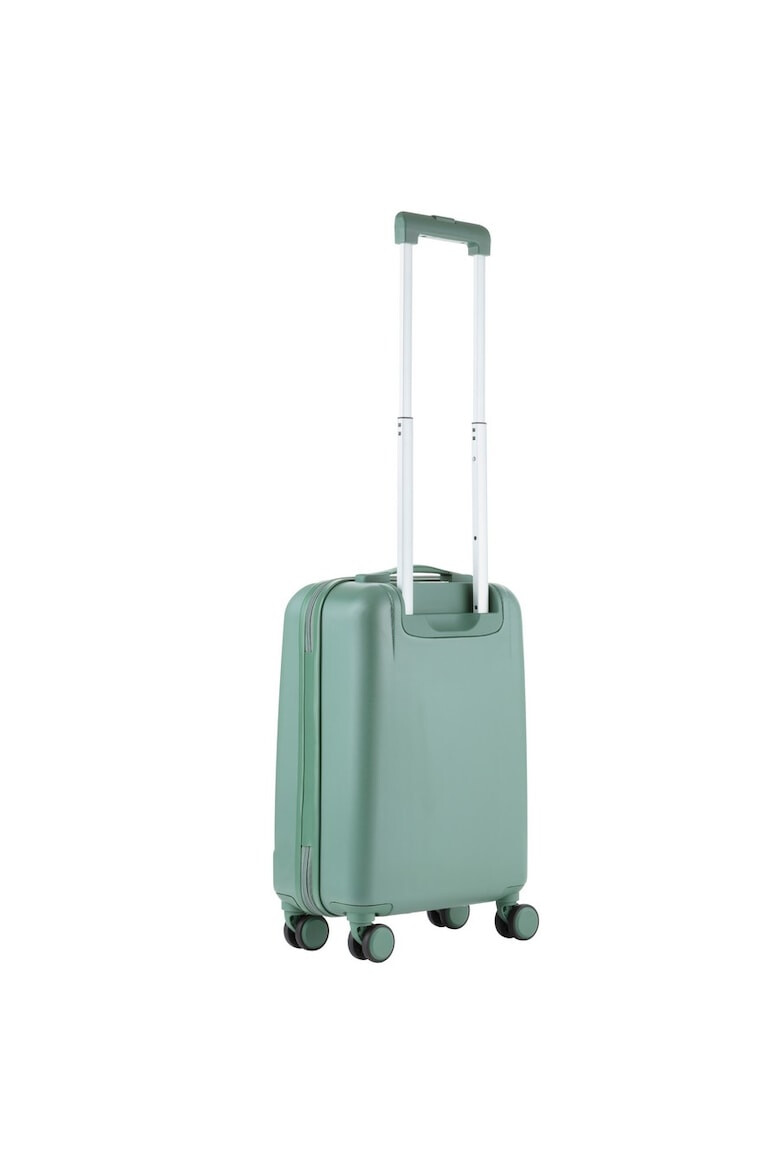 CarryOn Set Trolere Policarbonat/ABS 4 Roti Duble OKOBAN cifru TSA SKYHOPPER 3 Piese Verde - Pled.ro