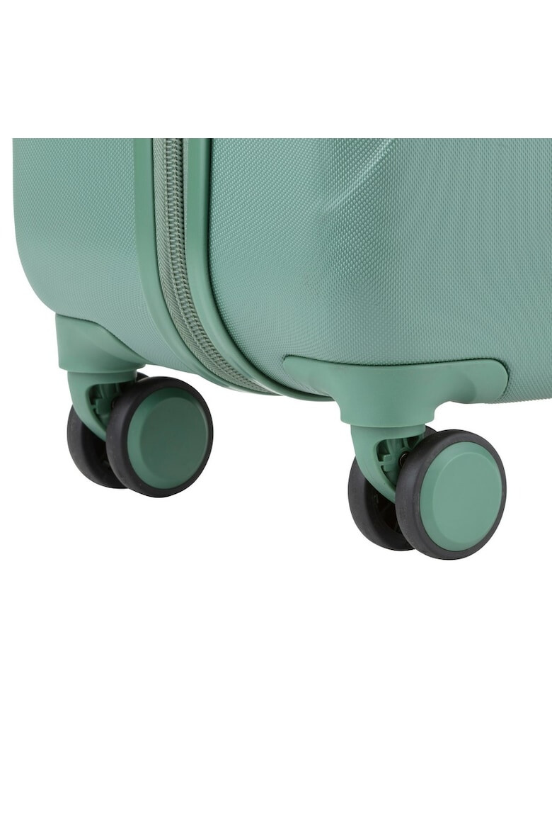 CarryOn Set Trolere Policarbonat/ABS 4 Roti Duble OKOBAN cifru TSA SKYHOPPER 3 Piese Verde - Pled.ro