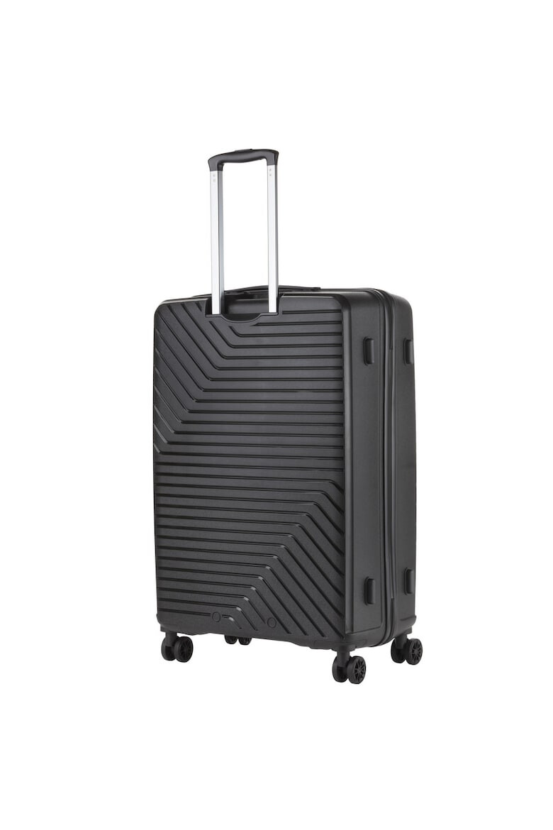 CarryOn Troler Mare Polipropilena Cifru TSA Cod Unic Okoban TRANSPORT 78.5 cm Negru - Pled.ro