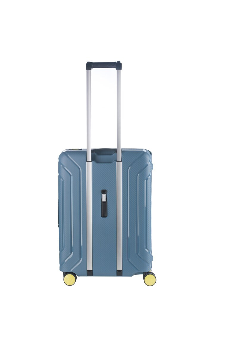 CarryOn Troler Mare STEWARD Polipropilena inchidere cu clapeta marime L Albastru - Pled.ro