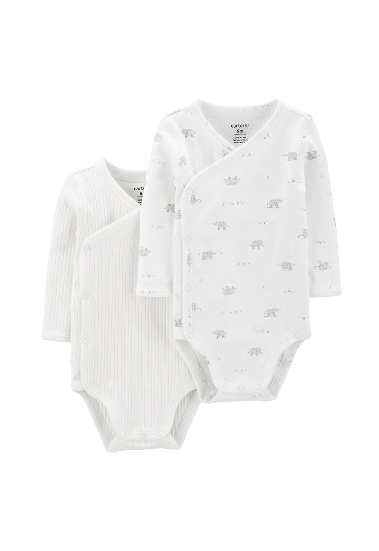 Carter's Set de body-uri cu imprimeu - 2 piese - Pled.ro