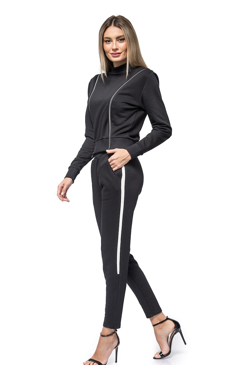 CASA DE MODA VIGO Bluza sport cu fermoare Taya - Pled.ro