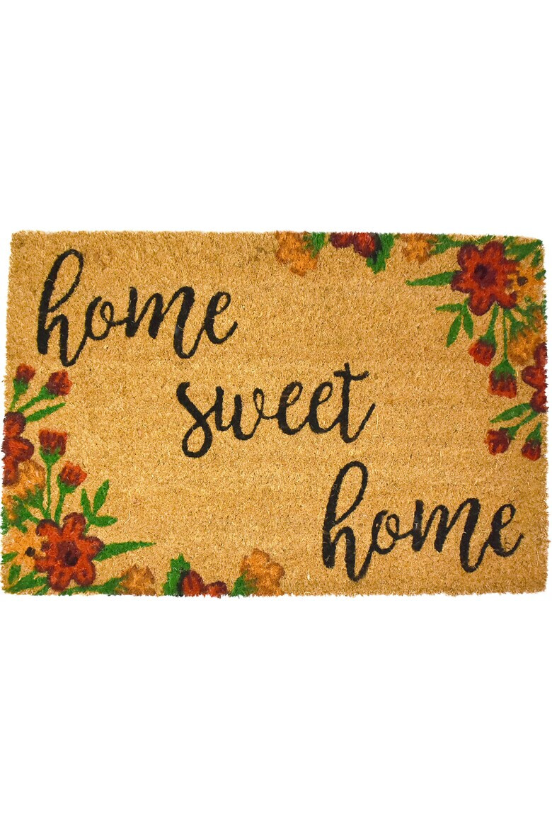 Casa Plastor Covoras intrare cocos vopsit Sweet Home 60x40cm - Pled.ro