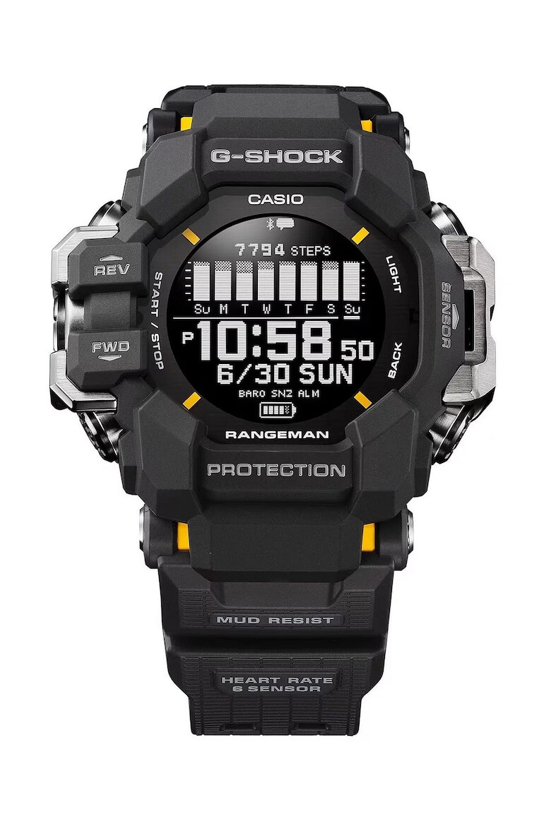 Casio Ceas barbatesc G-SHOCK Rasina Negru - Pled.ro