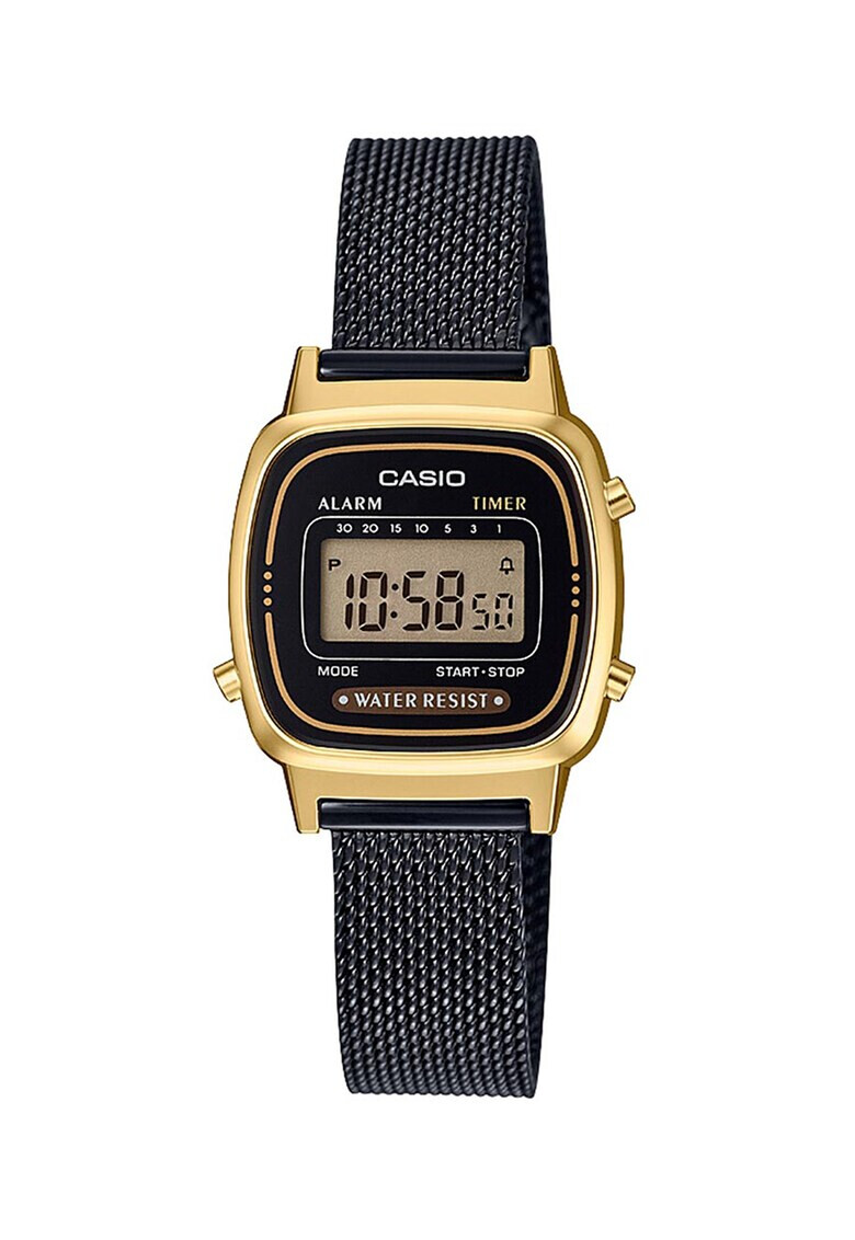 Casio Ceas cronograf cu bratara cu model plasa - Pled.ro