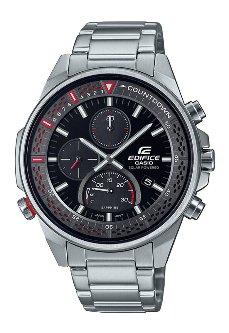 Casio Ceas cronograf cu bratara metalica - Pled.ro