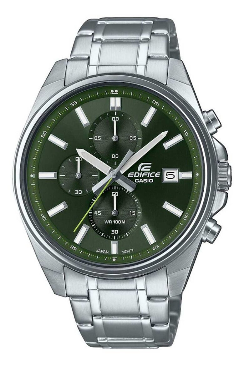 Casio Ceas cronograf cu bratara metalica - Pled.ro