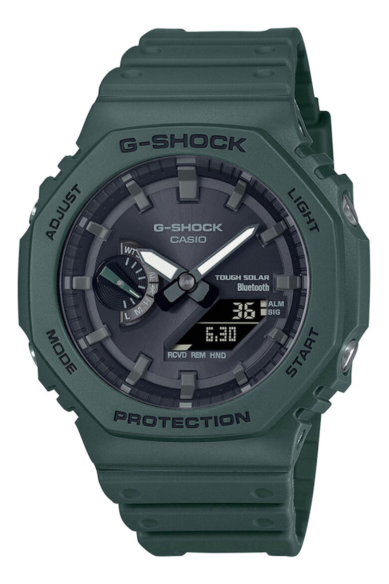 Casio Ceas cronograf cu cadran cu logo - Pled.ro