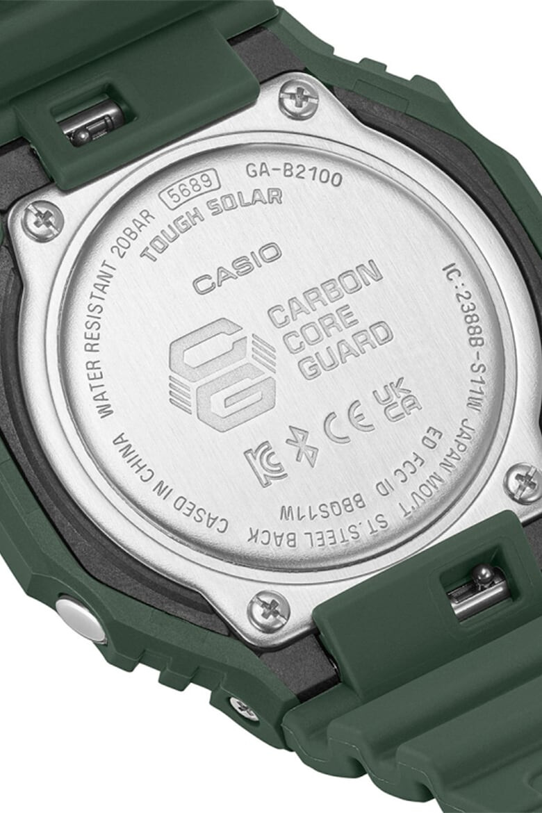 Casio Ceas cronograf cu cadran cu logo - Pled.ro