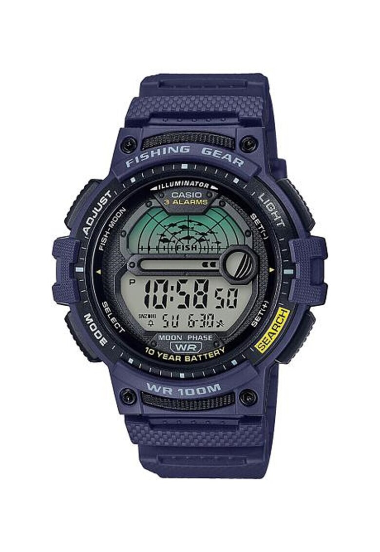 Casio Ceas cronograf cu functii multiple si pentru pescuit - Pled.ro