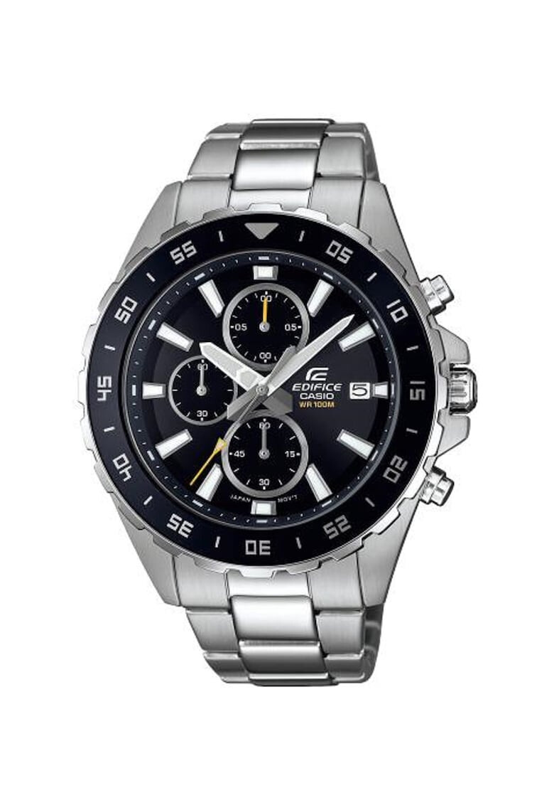 Casio Ceas cronograf cu o bratara metalica - Pled.ro