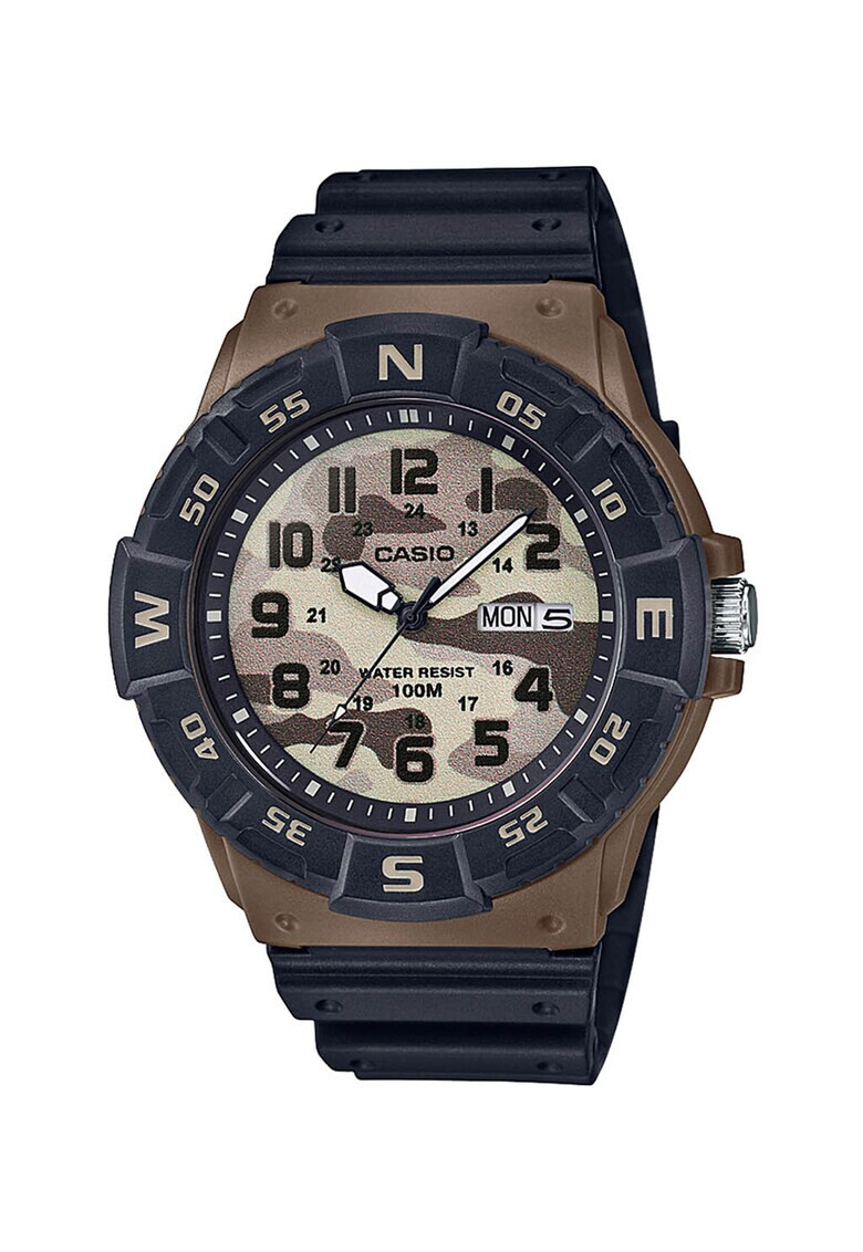 Casio Ceas cu cadran cu model camuflaj - Pled.ro