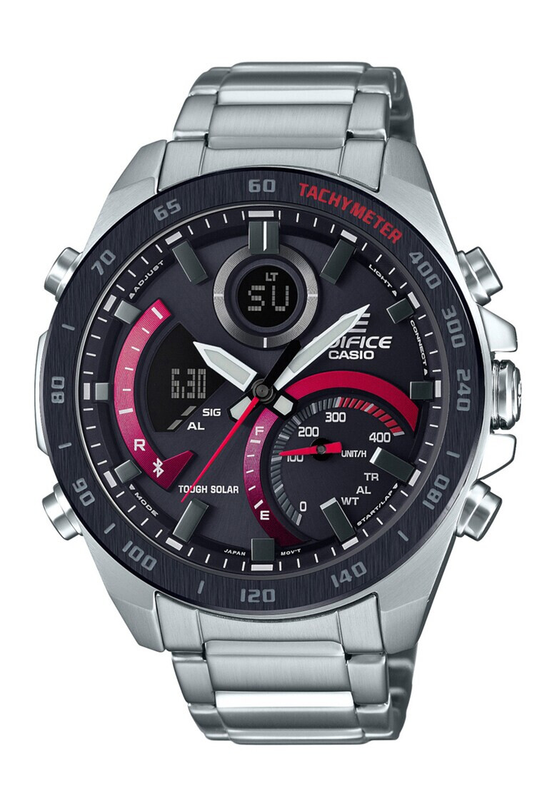 Casio Ceas de otel inoxidabil cu baterie solara - Pled.ro