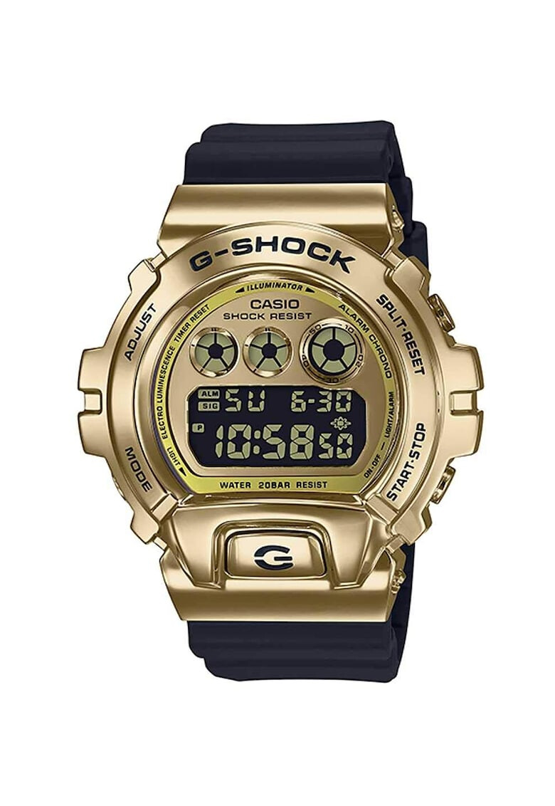 Casio Ceas digital cronograf rezistent la soc G-Shock - Pled.ro